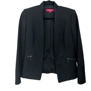 Catherine Malandrino Lazer Cut Black Career Blazer